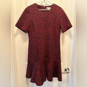 Calvin Klein Black and Red Dress